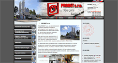 Desktop Screenshot of probet.cz